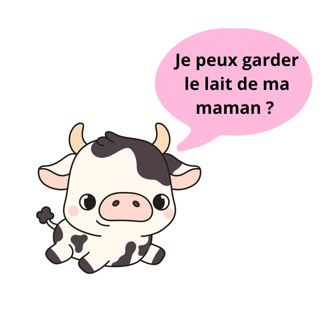 Je peux garder le lait de ma maman